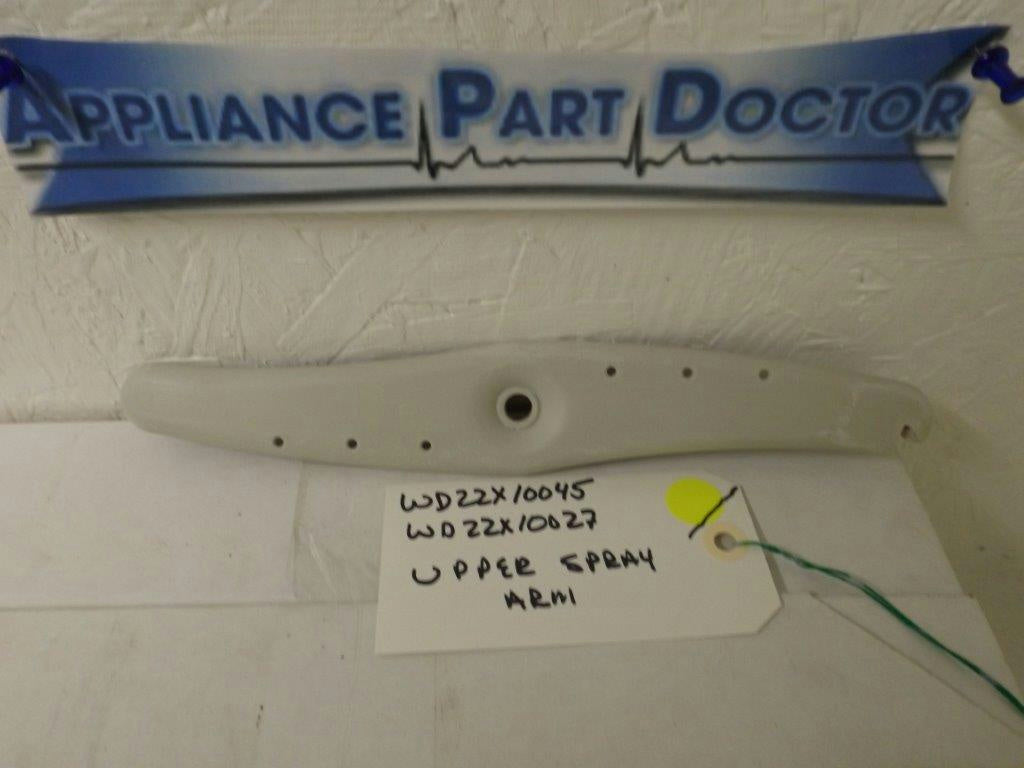 GENERAL ELECTRIC DISHWASHER WD22X10045 WD22X10027 UPPER SPRAY ARM USED GENERAL ELECTRIC DISHWASHER WD22X10045 WD22X10027 UPPER SPRAY ARM USED